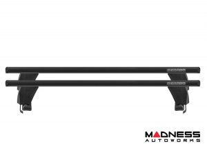 Alfa Romeo Tonale Roof Rack Cross Bars - for models w/o factory roof rails - Black Alfa Romeo Tonale Roof Rack Cross Bars - for models w/o factory roof rails - Black